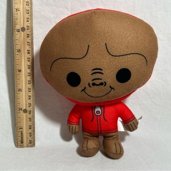 E.T. Extraterrestrial And Elliott Red Hoodie Plush Stuffed Toy Official - Picture 5 of 8